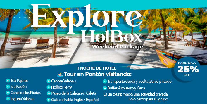 holdbox weekend package descripcion.